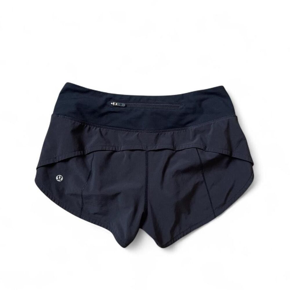 Lululemon Women's Navy and Black Shorts